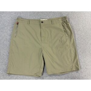 Duck Camp Nylon Blend Performance Chino Shorts (Men's 2XL) Tan - 9"